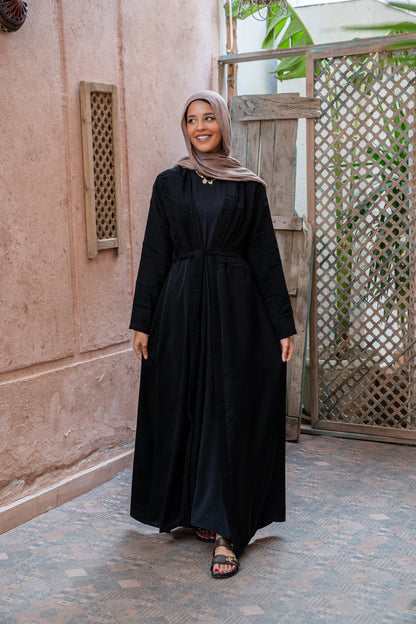 Eclipse Textured Abaya