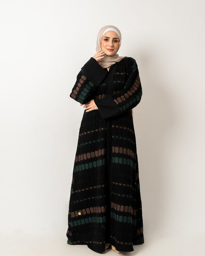 Patterned closhe Abaya