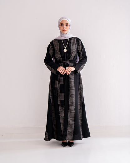 Serenity Grey Abaya