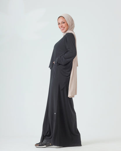 Flowy Jersee Abaya