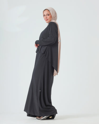 Flowy Jersee Abaya